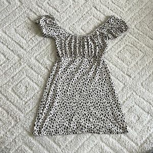 charlotte russe dalmatian dotted dress